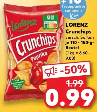 Kaufland LORENZ Crunchips Angebot