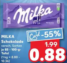 Kaufland MILKA Schokolade Angebot