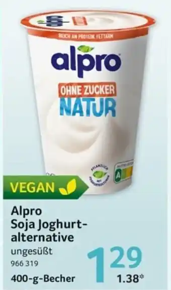 Selgros Alpro Soja Joghurtalternative Angebot