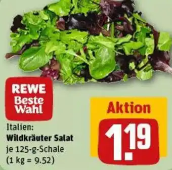 REWE REWE Beste Wahl Wildkräuter Salat Angebot