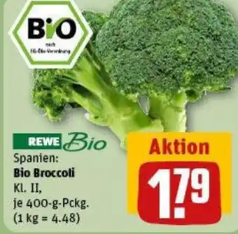 REWE REWE Bio Bio Broccoli Angebot