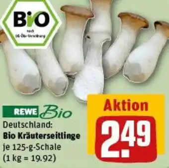 REWE REWE Bio Bio Kräuterseitlinge Angebot