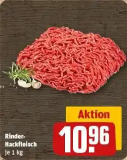 REWE Rinder- Hackfleisch Angebot