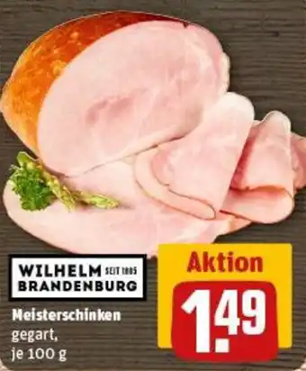 REWE Meisterschinken Angebot