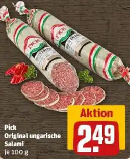 REWE Pick Original ungarische Salami Angebot