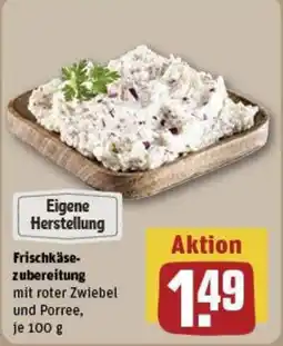 REWE Frischkäse- zubereitung Angebot