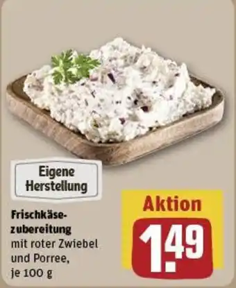 REWE Frischkäse- zubereitung Angebot