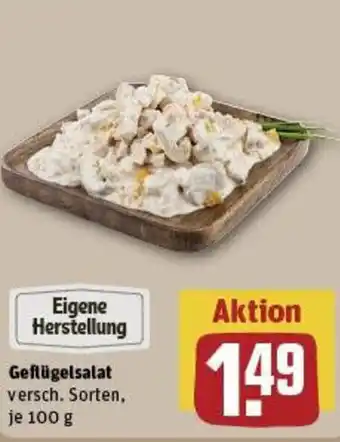 REWE Geflügelsalat Angebot