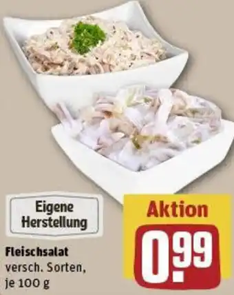 REWE Fleischsalat Angebot