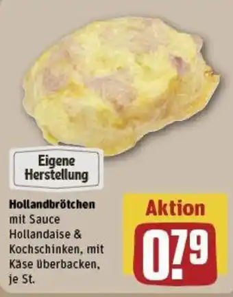 REWE Hollandbrötchen mit Sauce Angebot