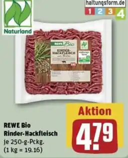 REWE REWE Bio Rinder-Hackfleisch Angebot