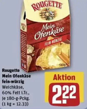 REWE Rougette Mein Ofenkäse fein-würzig Angebot