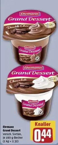 REWE Ehrmann Grand Dessert Angebot