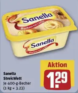 REWE Sanella Streichfett Angebot