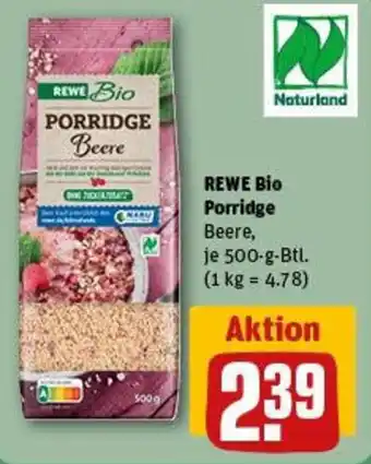 REWE REWE Bio Porridge Angebot