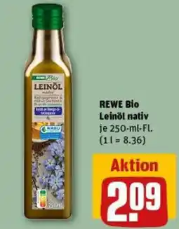 REWE REWE Bio Leinöl nativ Angebot