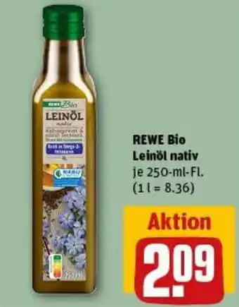 REWE REWE Bio Leinöl nativ Angebot