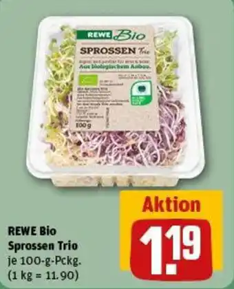 REWE REWE Bio Sprossen Trio Angebot