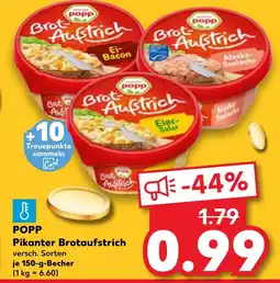 Kaufland POPP Pikanter Brotaufstrich Angebot