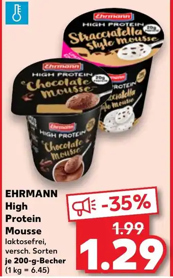 Kaufland EHRMANN High Protein Mousse Angebot