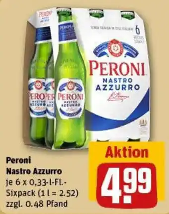 REWE Peroni Nastro Azzurro Angebot