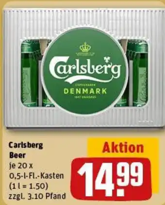 REWE Carlsberg Beer Angebot