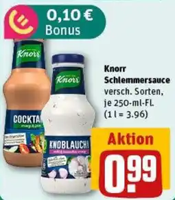 REWE Knorr Schlemmersauce Angebot