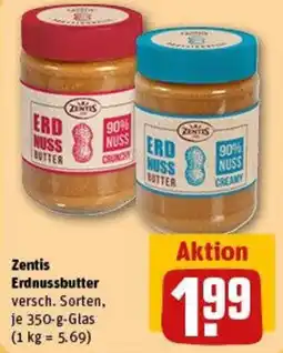 REWE Zentis Erdnussbutter Angebot