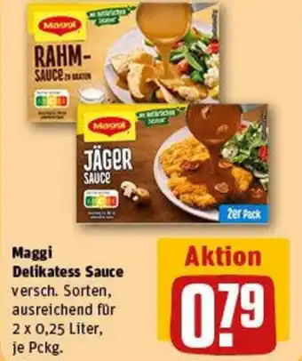 REWE Maggi Delikatess Sauce Angebot