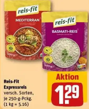 REWE Reis-Fit Expressreis Angebot