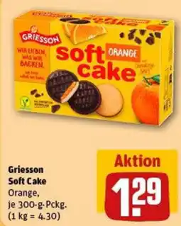 REWE Griesson Soft Cake Orange Angebot