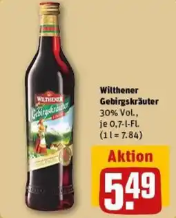 REWE Wilthener Gebirgskräuter Angebot