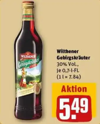 REWE Wilthener Gebirgskräuter Angebot