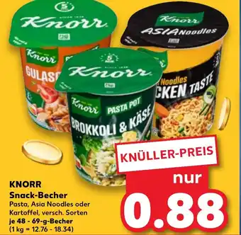 Kaufland KNORR Snack-Becher Angebot