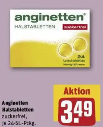 REWE Anginetten Halstabletten Angebot