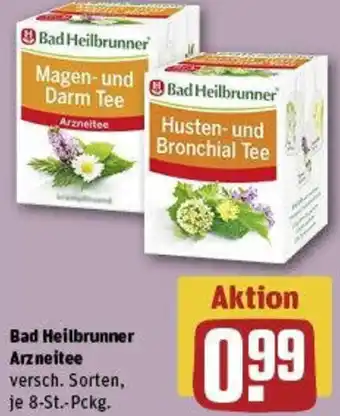 REWE Bad Heilbrunner Arzneitee Angebot