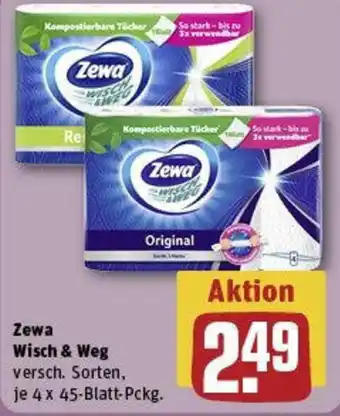 REWE Zewa Wisch & Weg Angebot