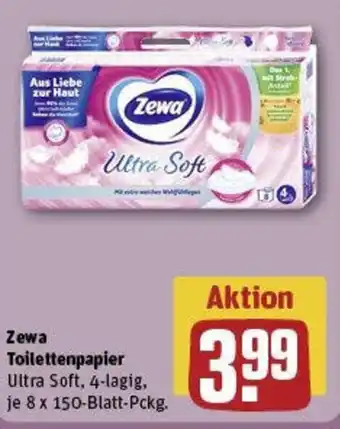 REWE Zewa Toilettenpapier Angebot