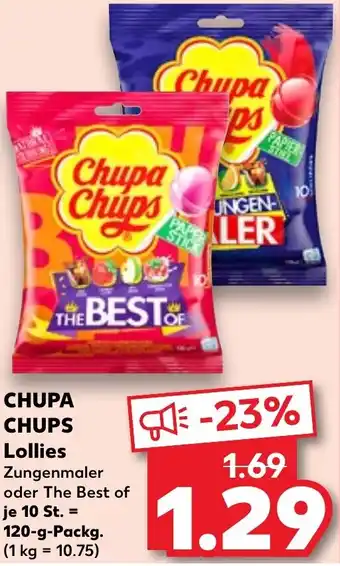 Kaufland CHUPA CHUPS Lollies Angebot