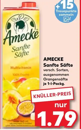 Kaufland AMECKE Sanfte Säfte Angebot