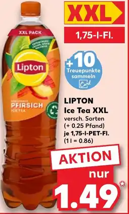 Kaufland LIPTON Ice Tea XXL Angebot