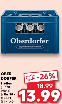 Kaufland OBER- DORFER Helles Angebot