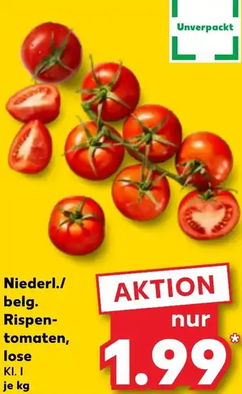 Kaufland Niederl./ belg. Rispen- tomaten, lose Angebot