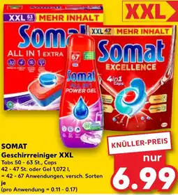 Kaufland SOMAT Geschirrreiniger XXL Angebot