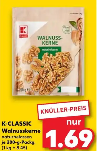 Kaufland K-CLASSIC Walnusskerne Angebot