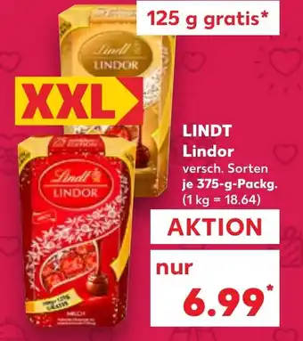 Kaufland LINDT Lindor Angebot