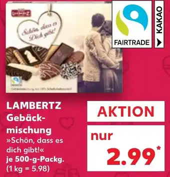 Kaufland LAMBERTZ Gebäck- mischung Angebot