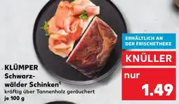 Kaufland KLÜMPER Schwarz- wälder wälder Schinken¹ Angebot