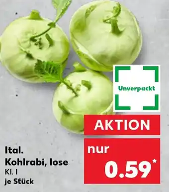 Kaufland Ital. Kohlrabi, lose Angebot