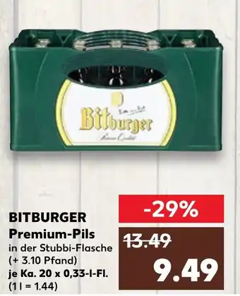 Kaufland BITBURGER Premium-Pils Angebot